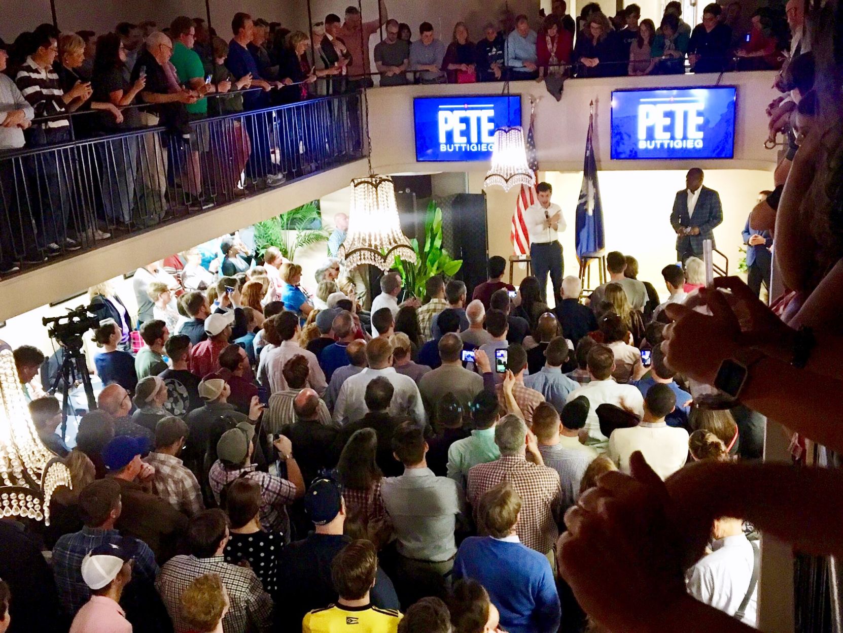 Pete Buttigieg in Columbia
